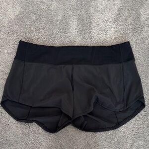 lululemon athletica Black Athletic Shorts WORN ONCE